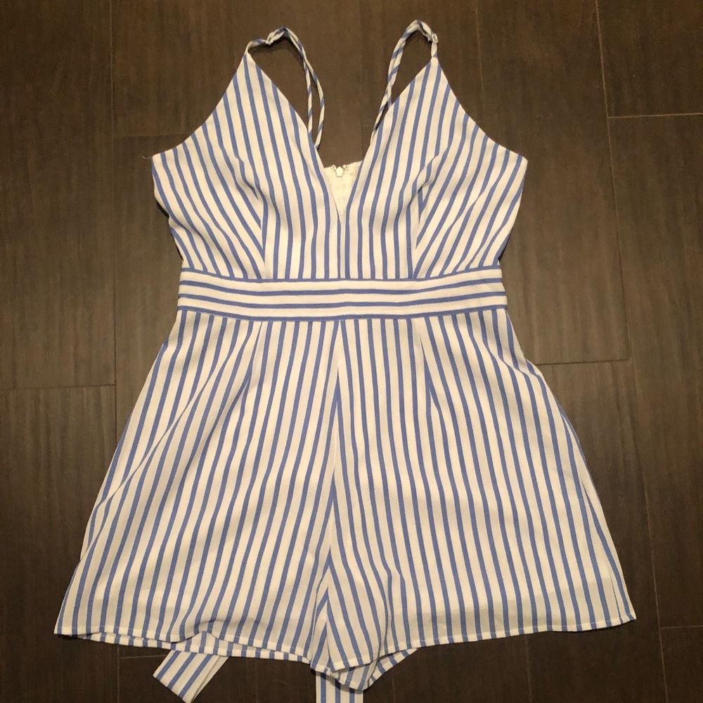 Gianni Bini Striped Romper
